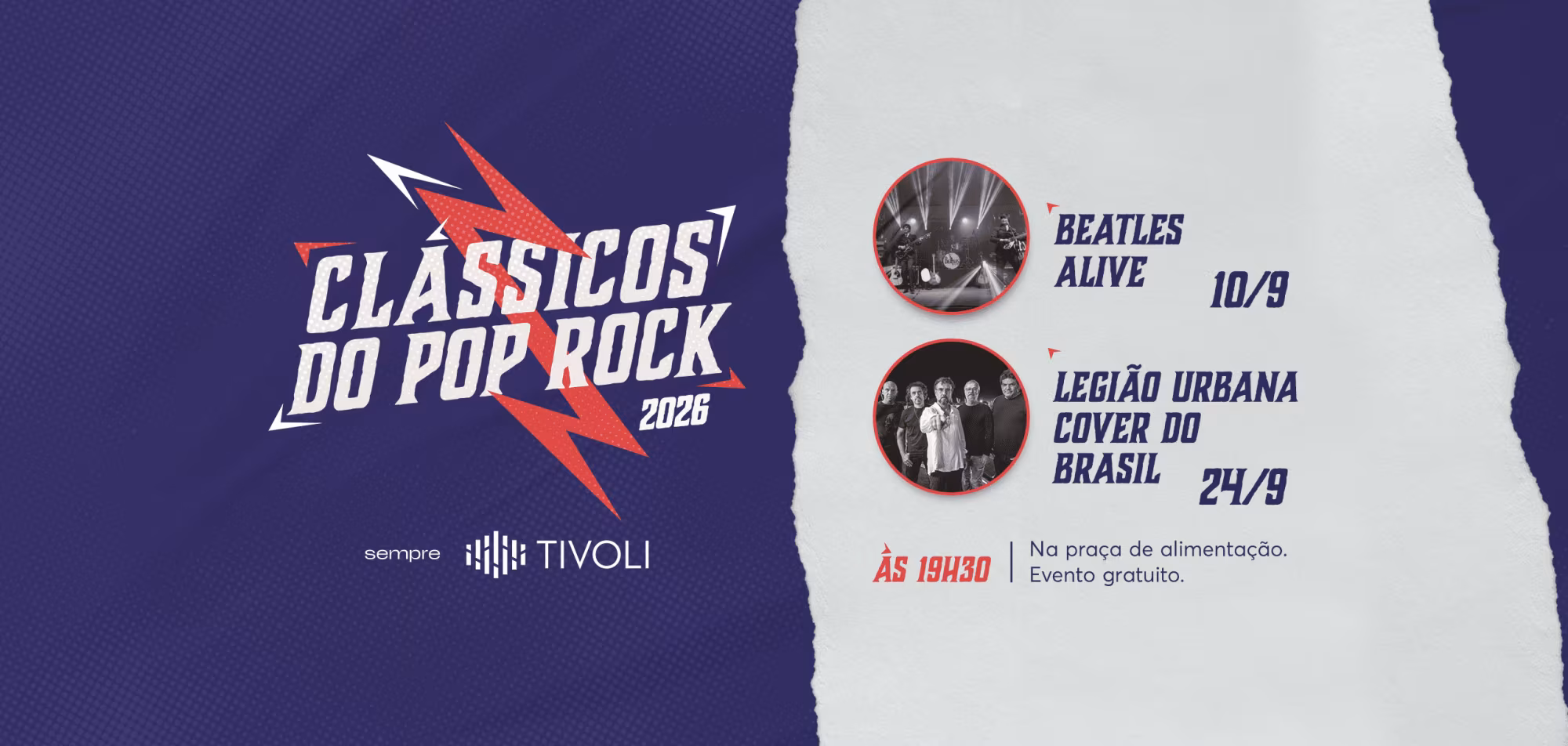 Banner no Tivoli Shopping