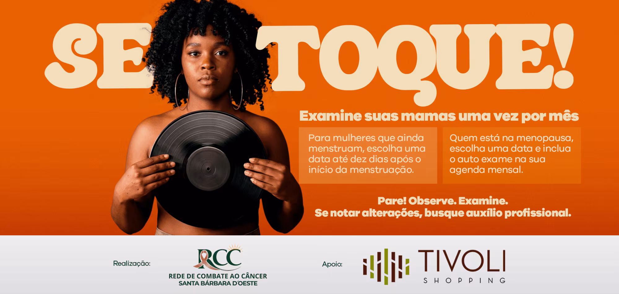 Banner no Tivoli Shopping
